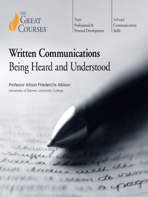 Title details for Written Communications by Allison Friederichs - Available